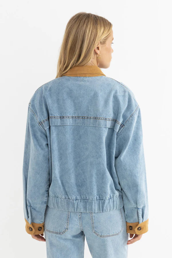 Mila Insulated Denim Jacket