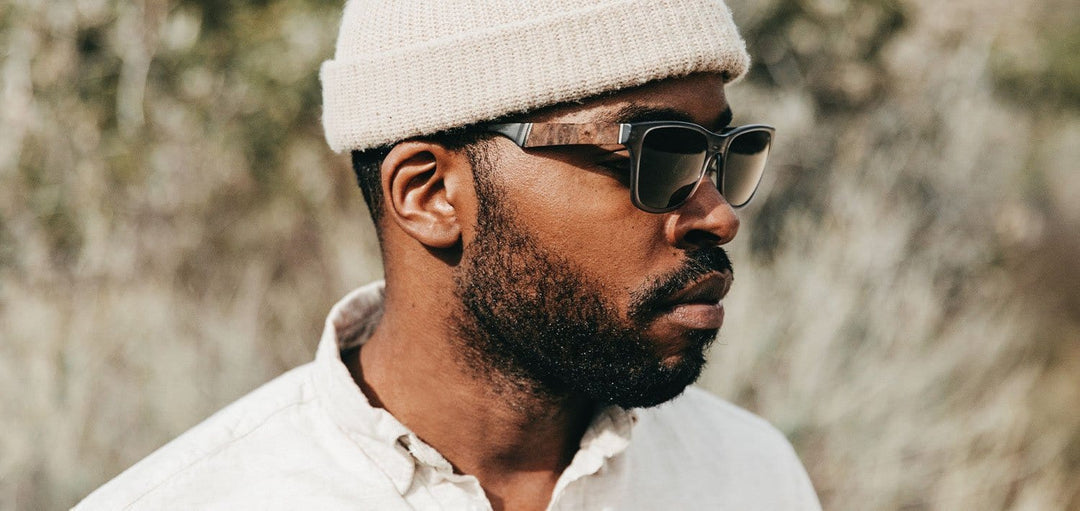 Canby ACTV: Matte Smoke // Elm Burl - Grey Polarized