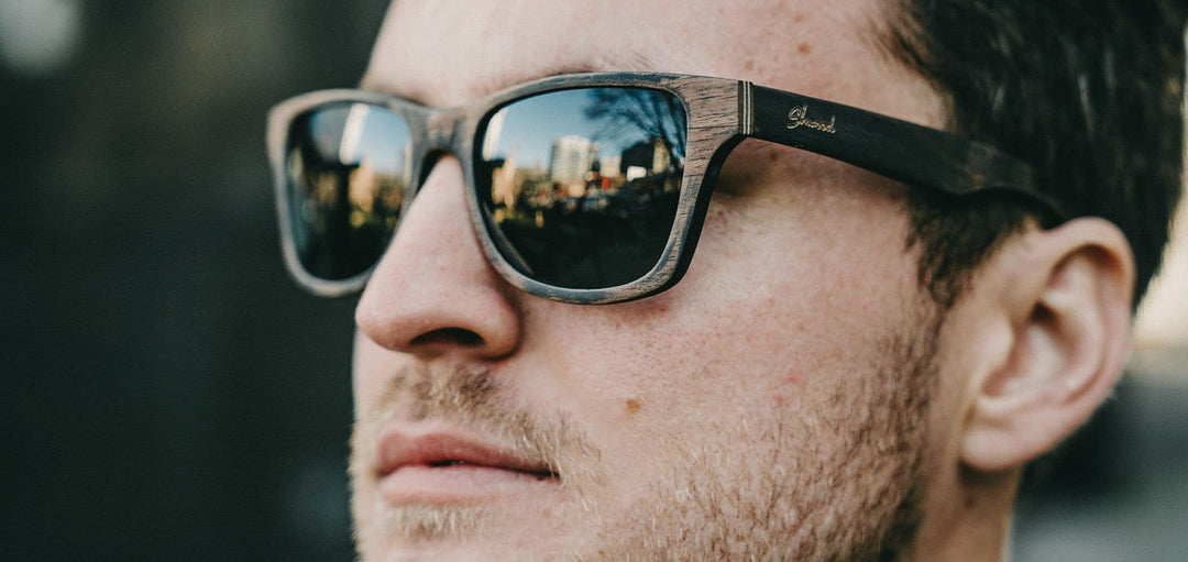 Canby: Distressed Dark Walnut - Grey Polarized