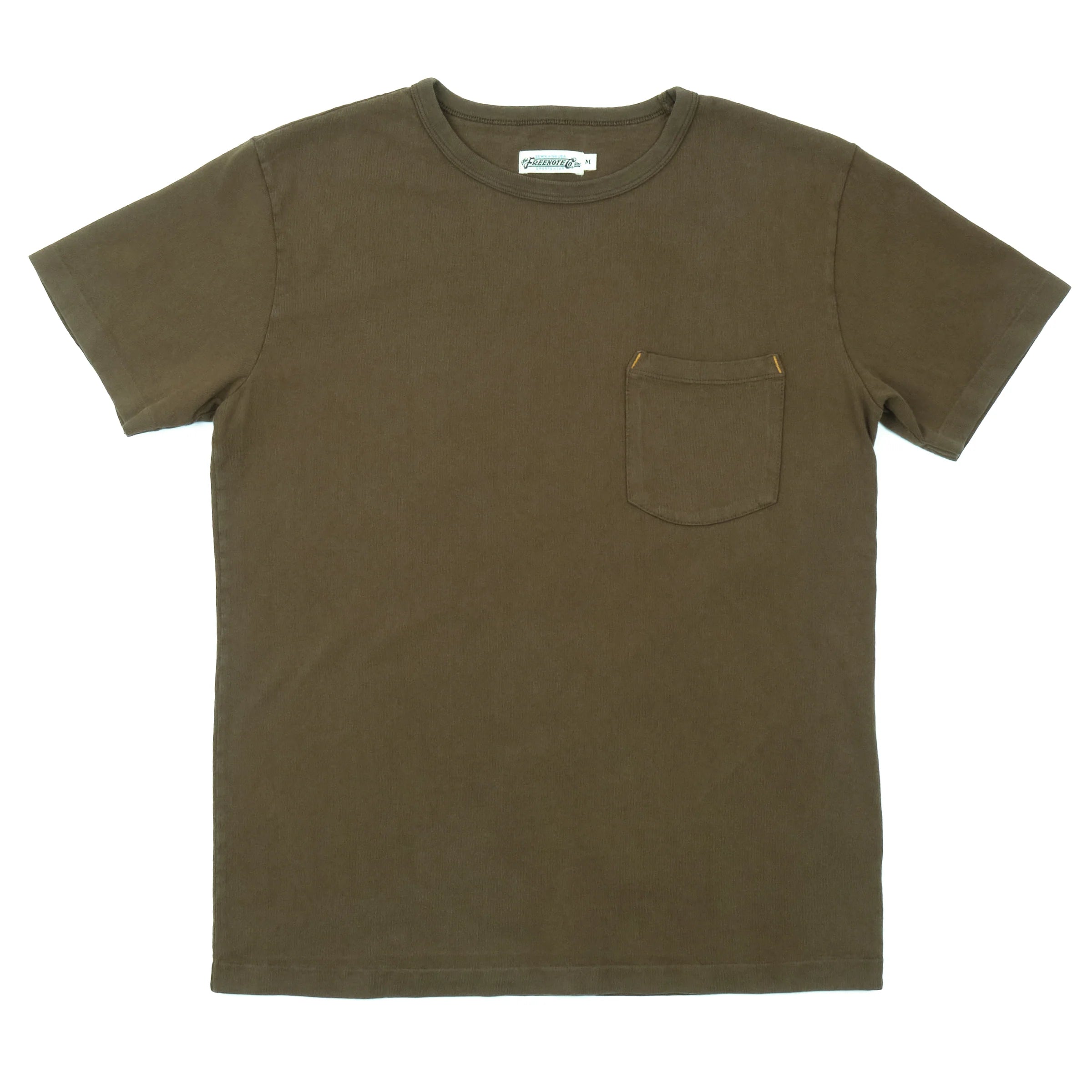 13 OUNCE POCKET T-SHIRT - CEDAR