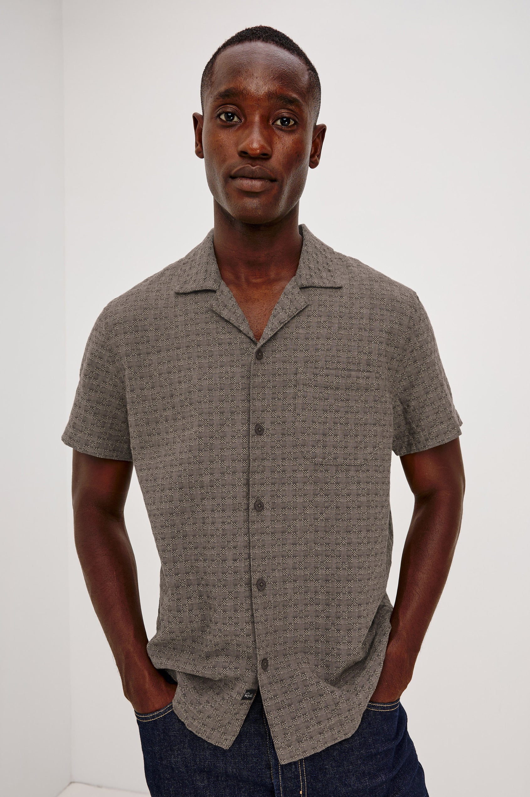 Davis Shirt - Coffee Jupe