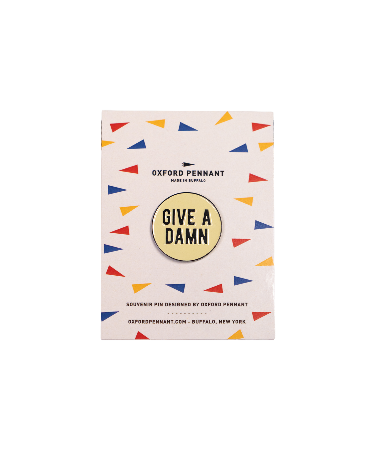 Give a Damn Enamel Pin