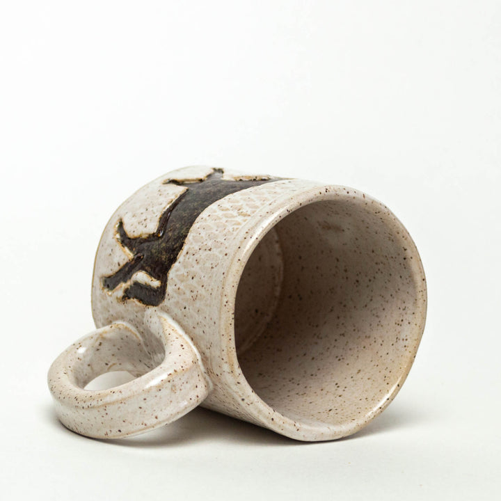 Brown Horse White 10 oz Mug