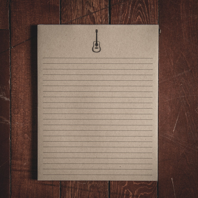 Guitar Note Pad (Large)