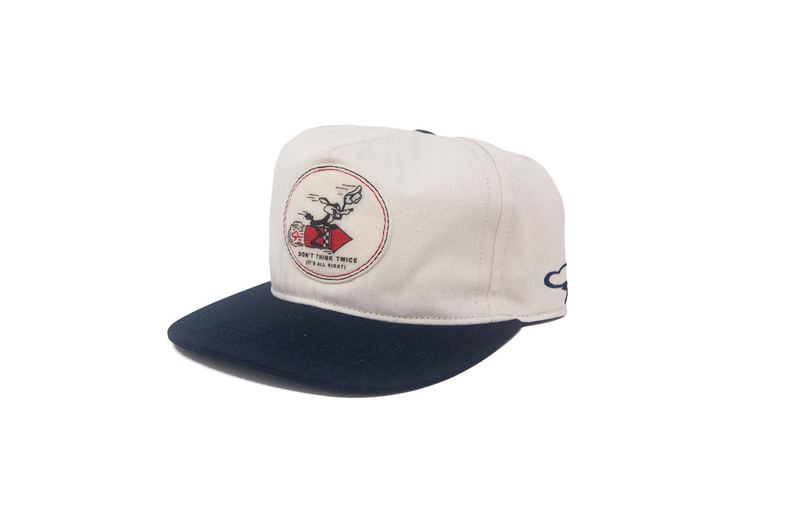DON'T THINK TWICE - Navy/ Cream Snapback