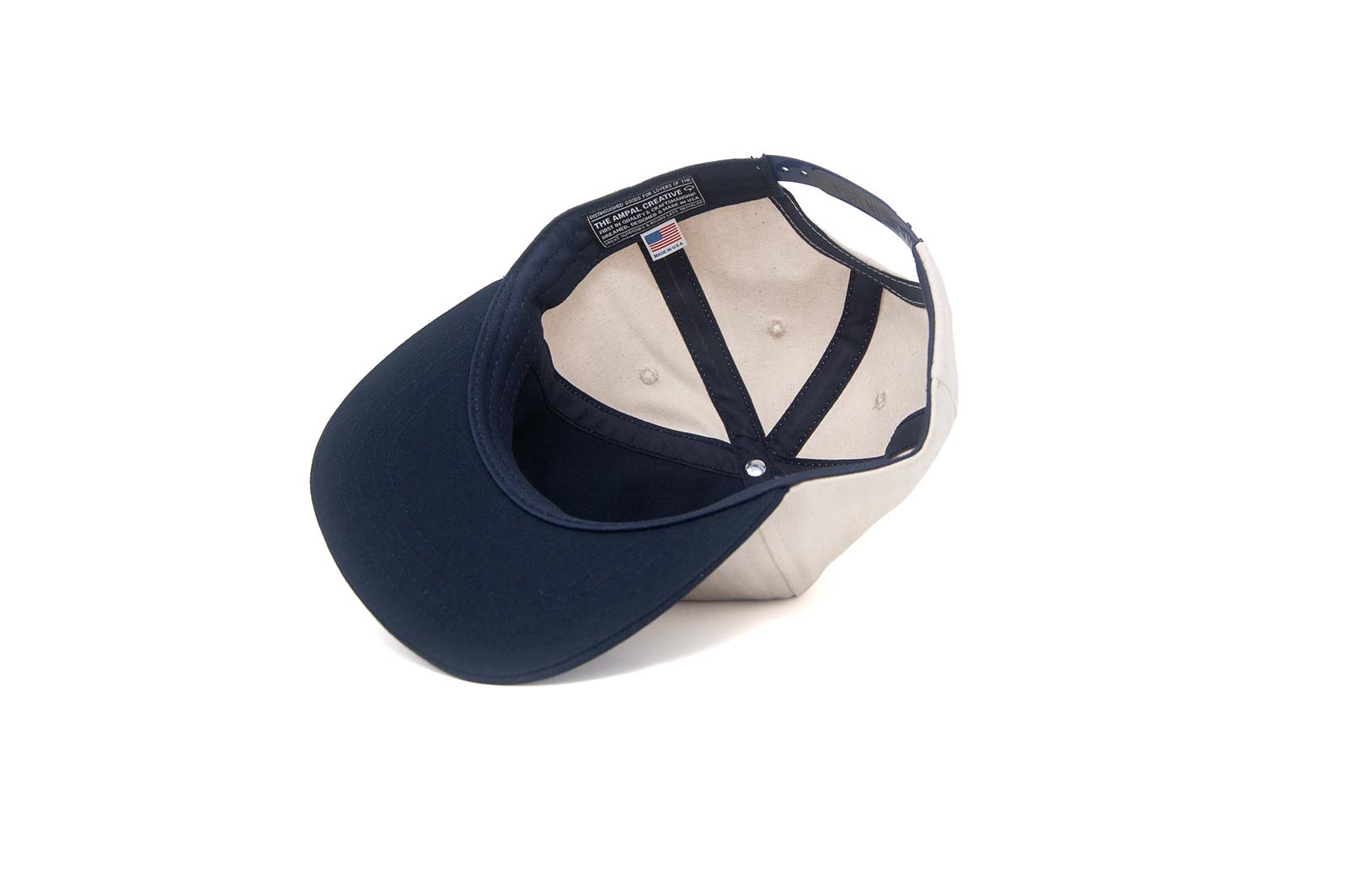 DON'T THINK TWICE - Navy/ Cream Snapback