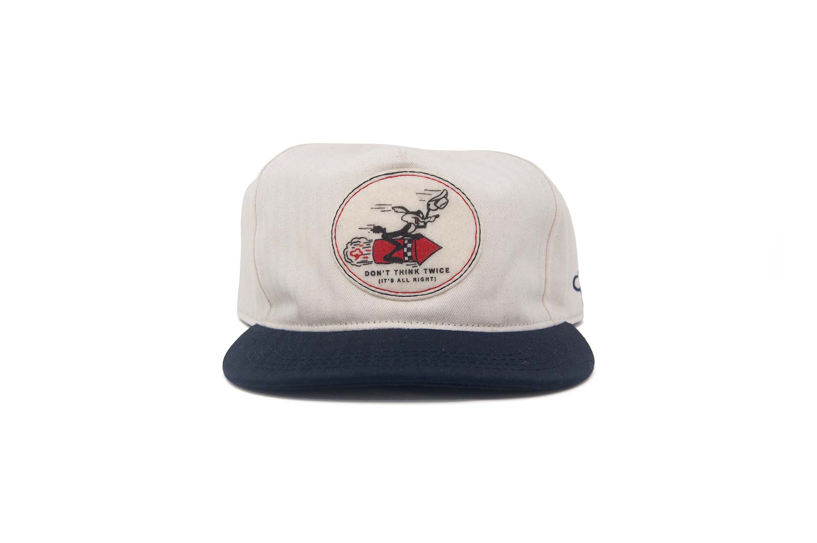 DON'T THINK TWICE - Navy/ Cream Snapback