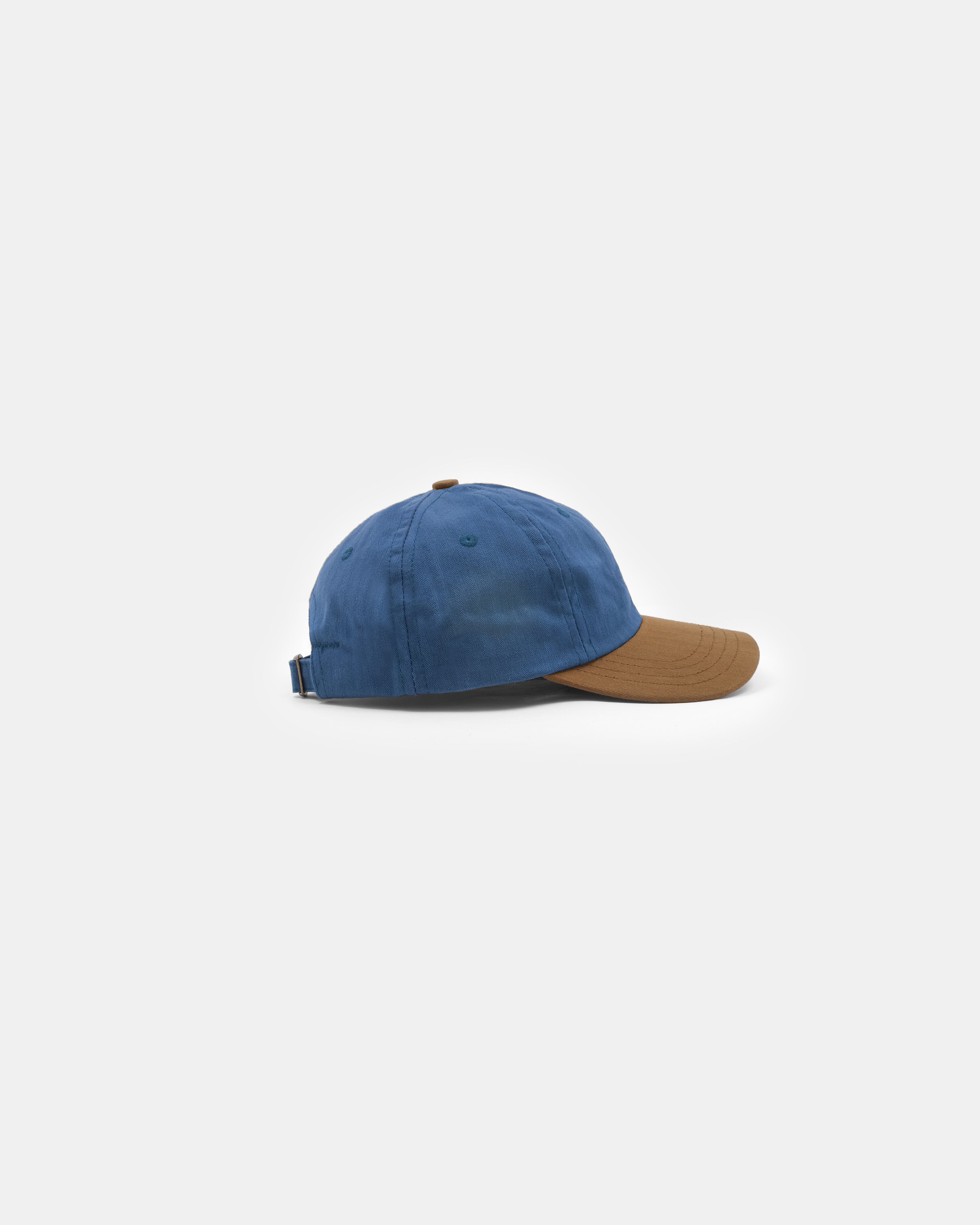 2-Tone Baseball Hat - Mock Blue / Nicotine