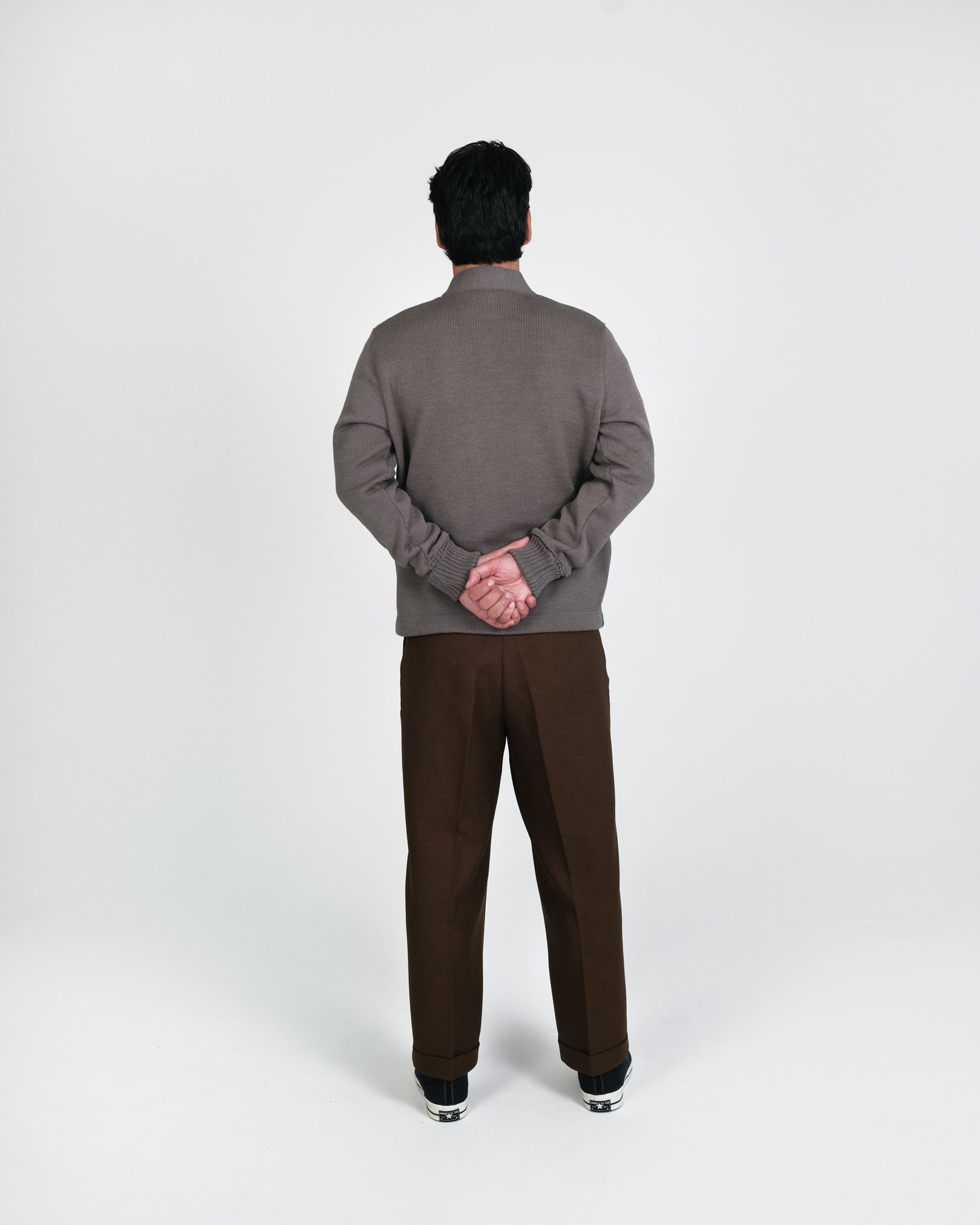 Classic Cardigan - Smoke