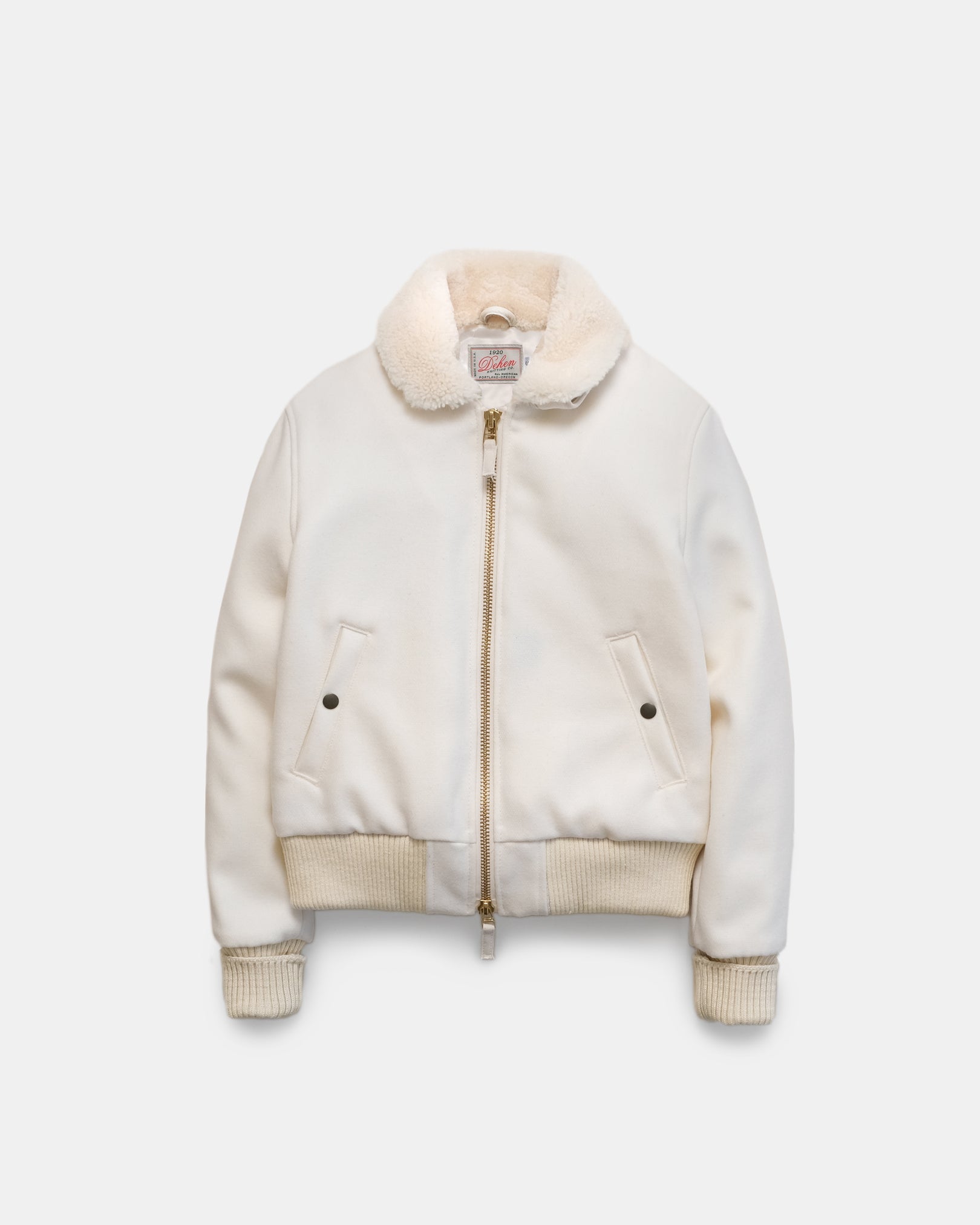 Women's Flyer's Club Jacket - Pearl/Off White