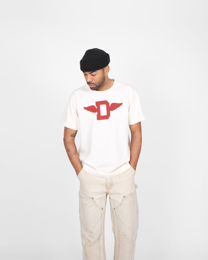Heavy Duty Tee - Track Tee - Natural