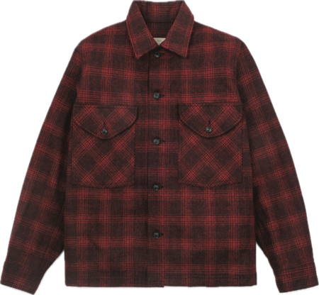 Skyline Overshirt - Melton Wool/Canyon Plaid