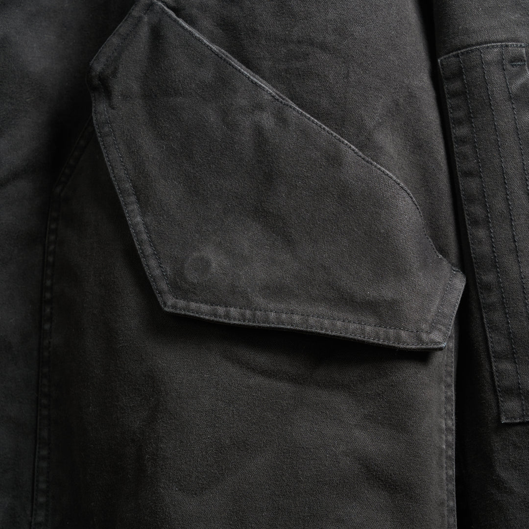 DILLON MID-CENTURY TWILL BOMBER JACKET