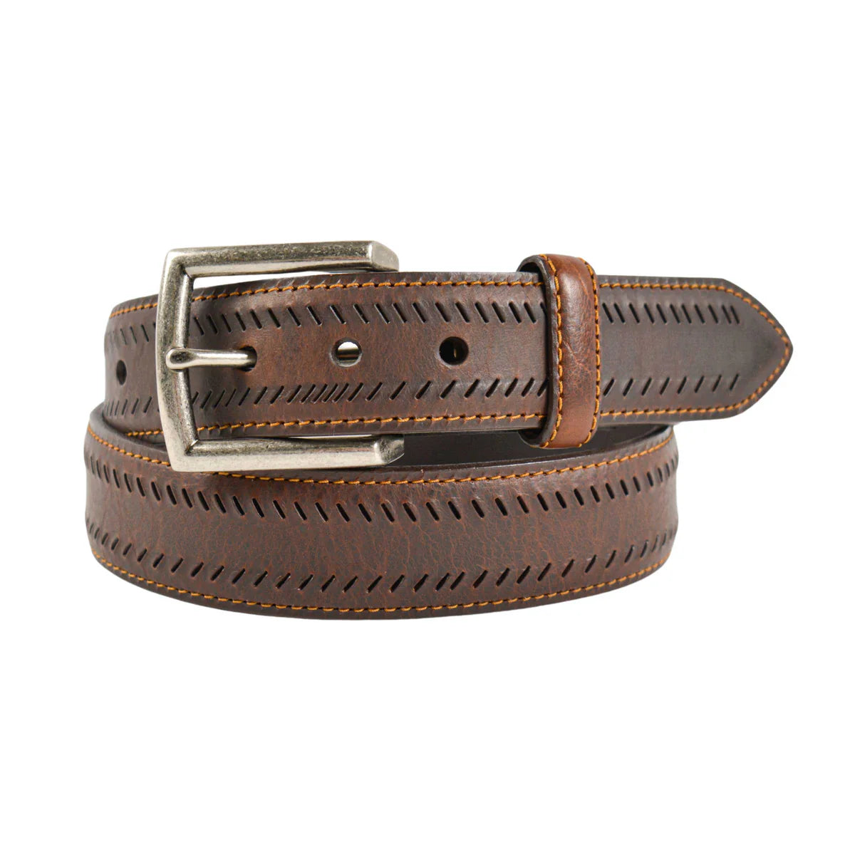 Vintage Bison Driggs Leather Belt