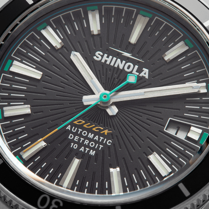 Shinola Duck Automatic 9085 Gift Set Watch 38mm