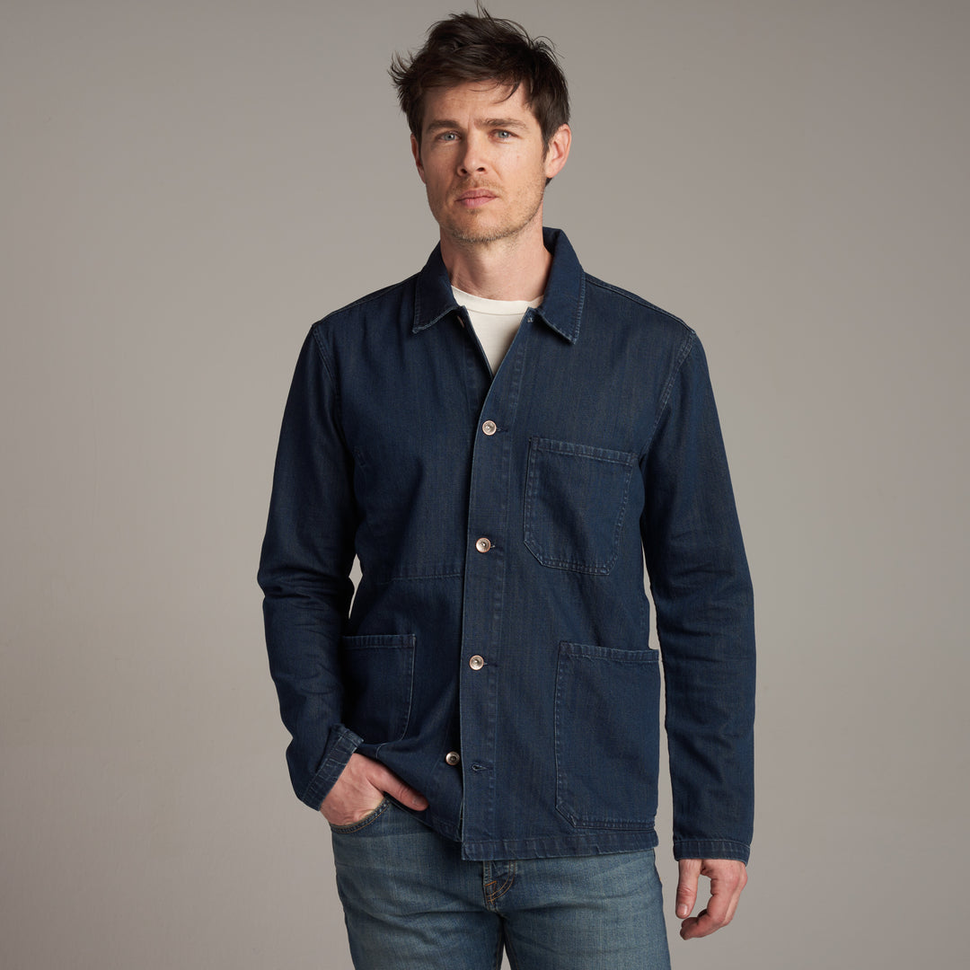 DUNCAN DENIM CHORE JACKET