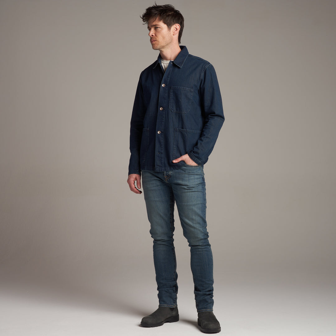 DUNCAN DENIM CHORE JACKET