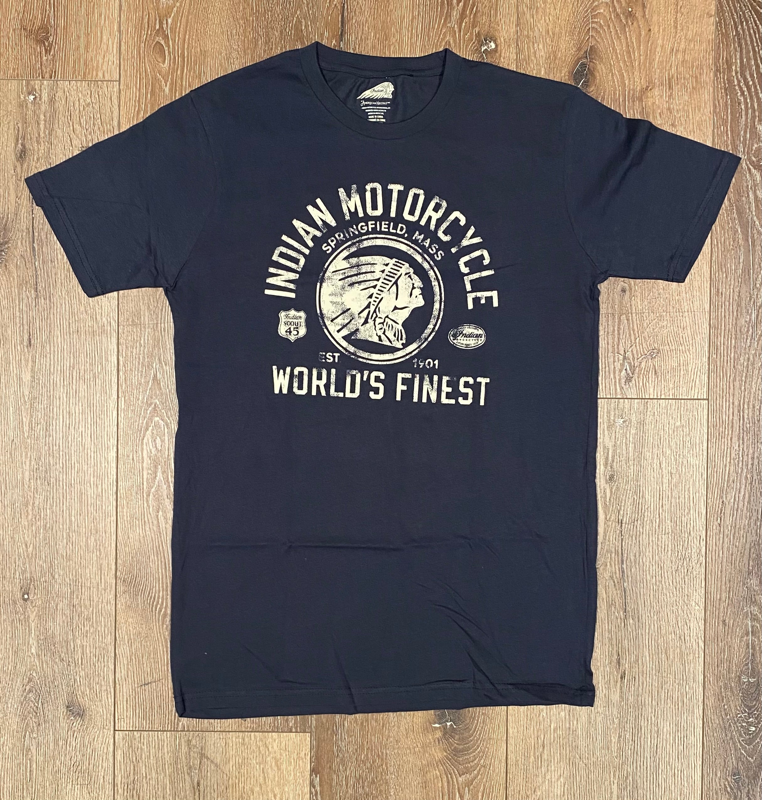 Indian Motorcycle RL2 Shirt-Navy