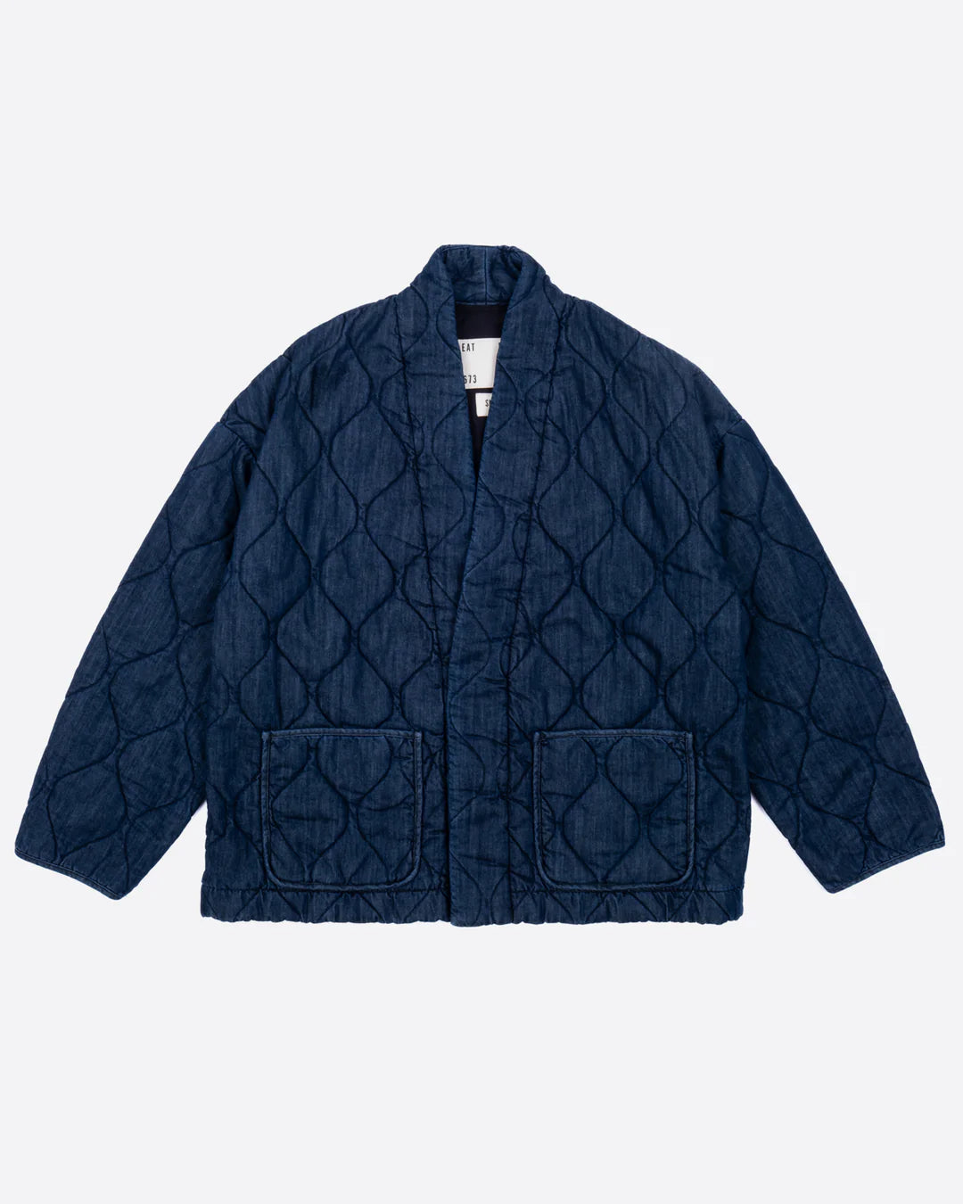 G.o.D Edo Jacket Quilted Denim Indigo