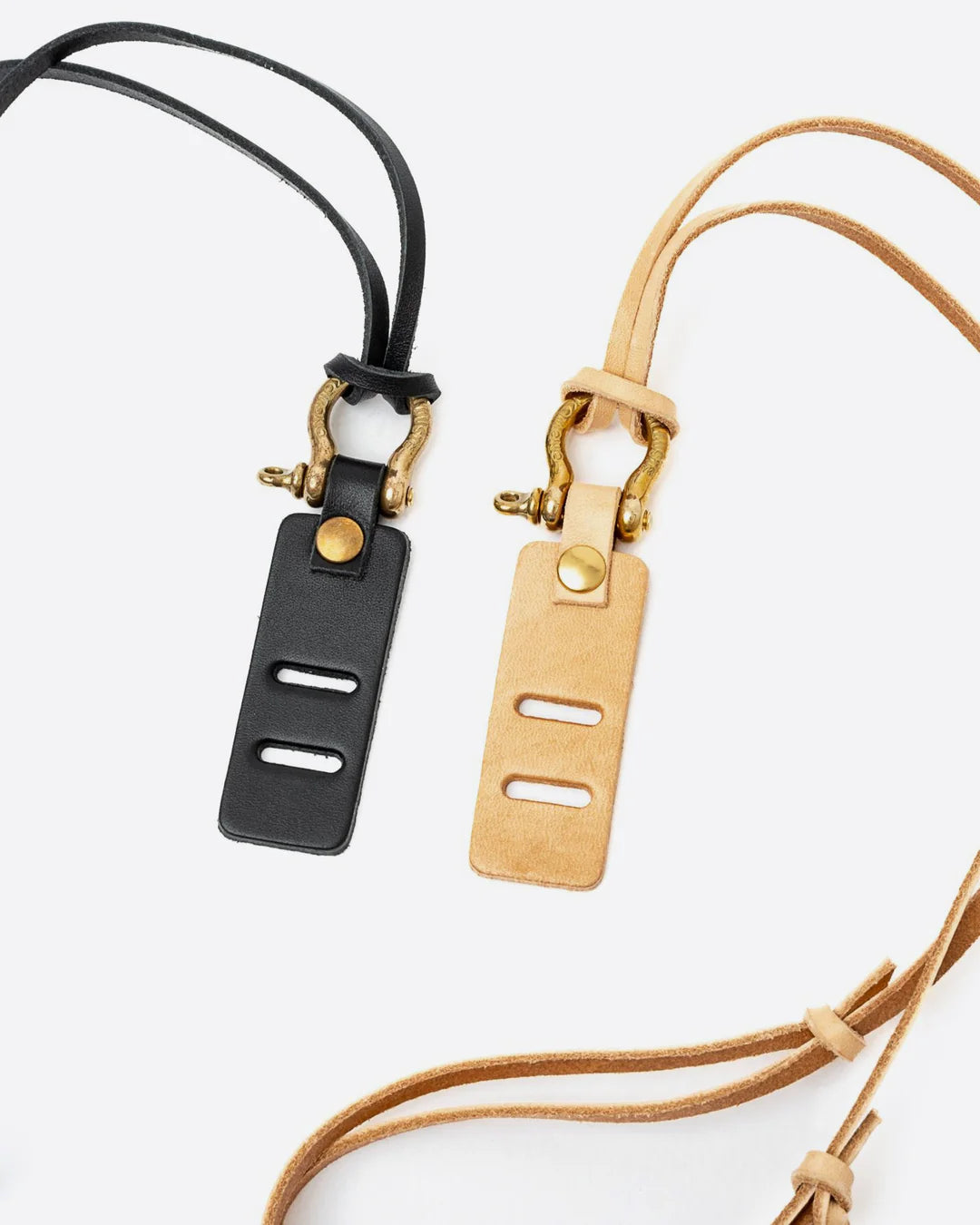 G.o.D. Sunglass Strap Leather Natural