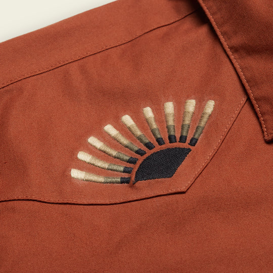 Crosscut Deluxe Snapshirt - Sunbeams