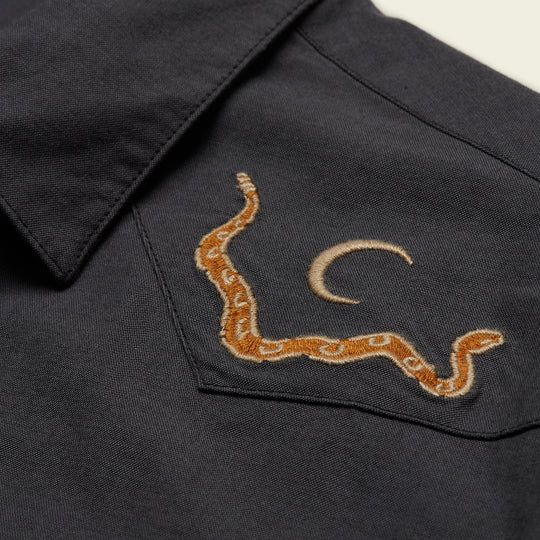 Crosscut Deluxe Snapshirt - Waxing Culebra