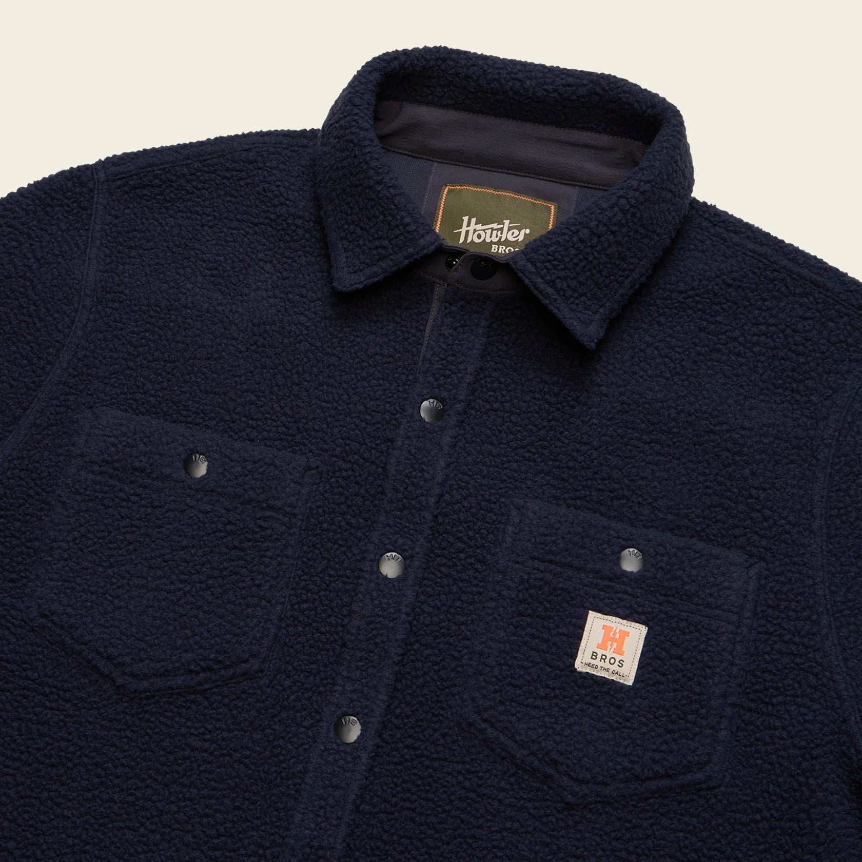Allegheny Fleece Overshirt - Dark Indigo