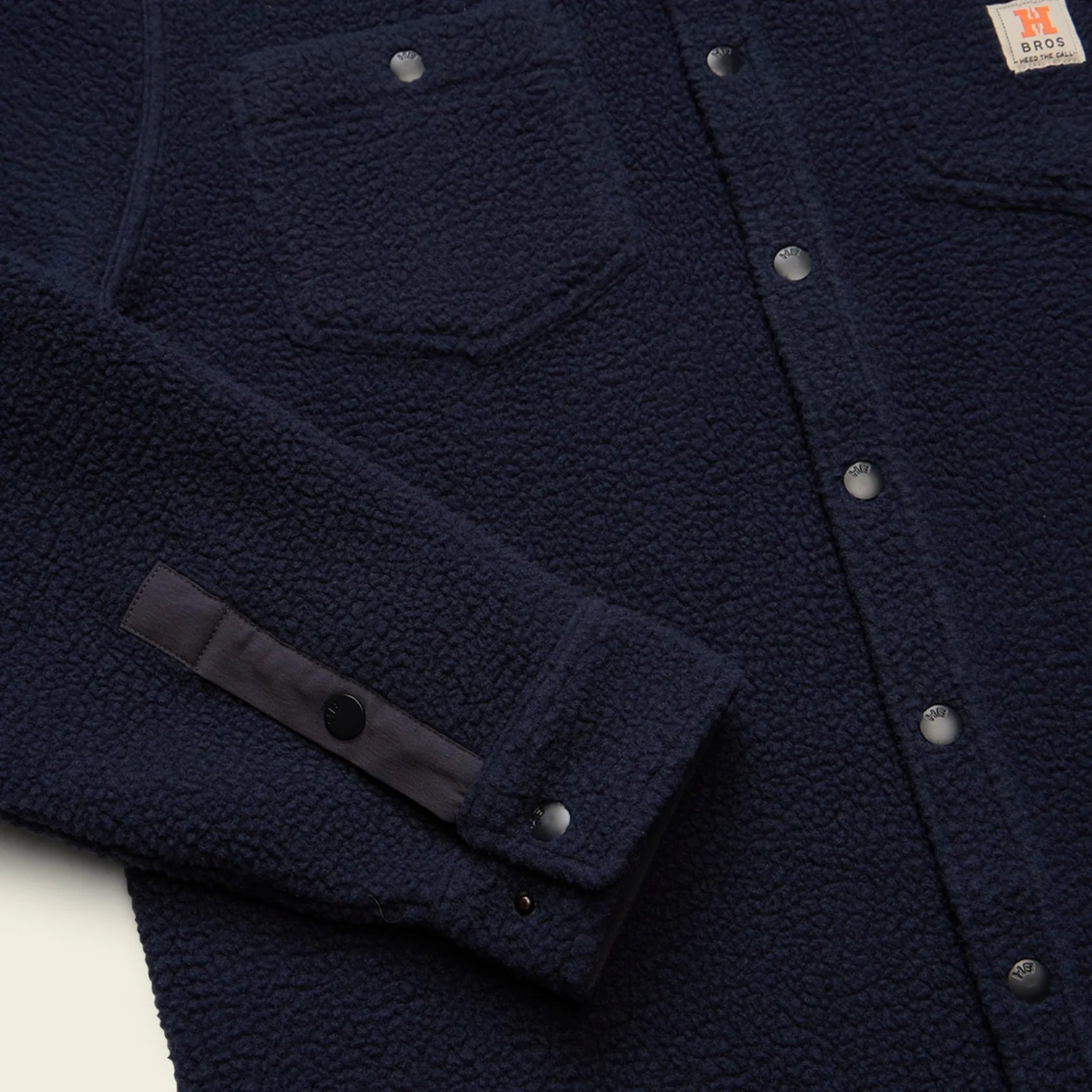 Allegheny Fleece Overshirt - Dark Indigo