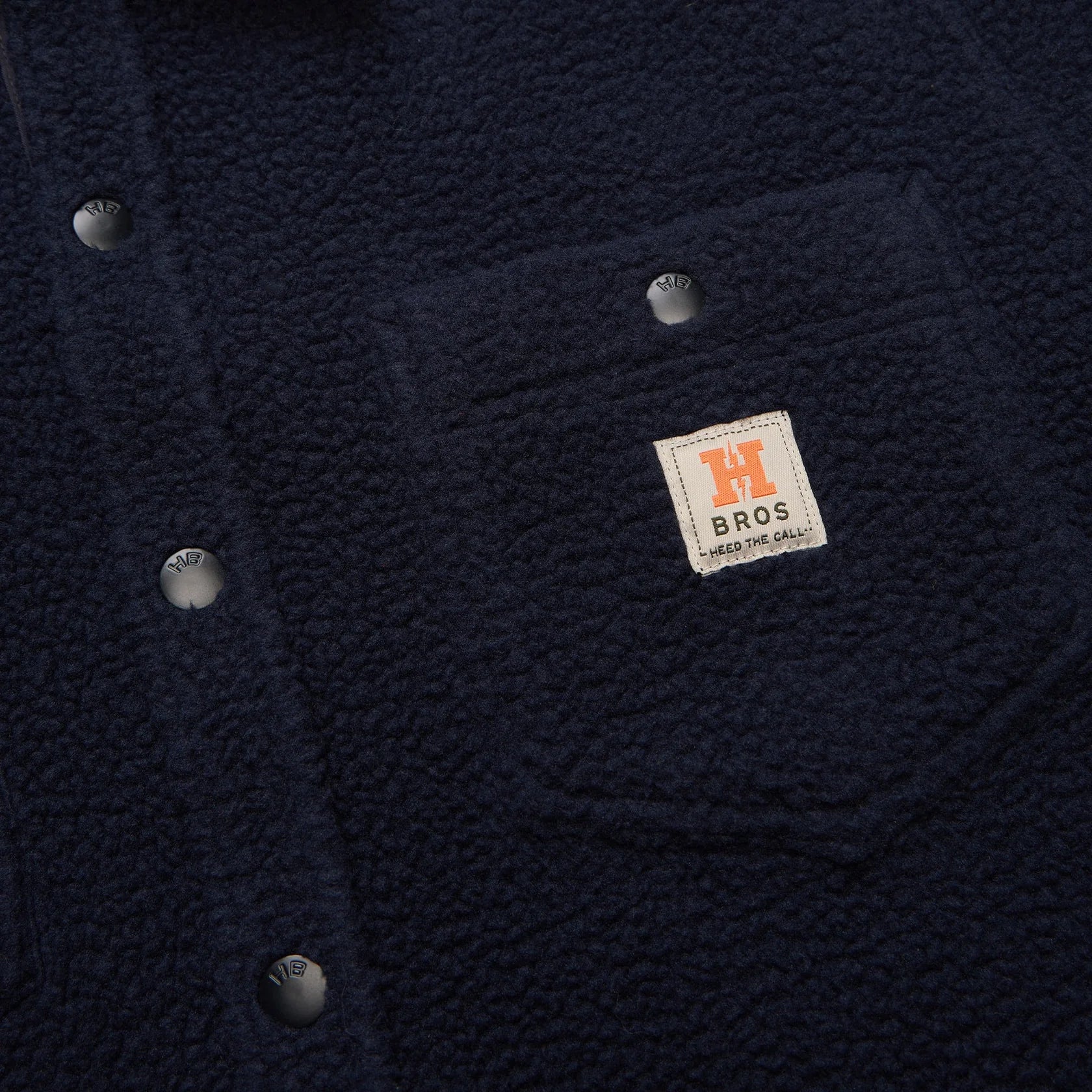 Allegheny Fleece Overshirt - Dark Indigo