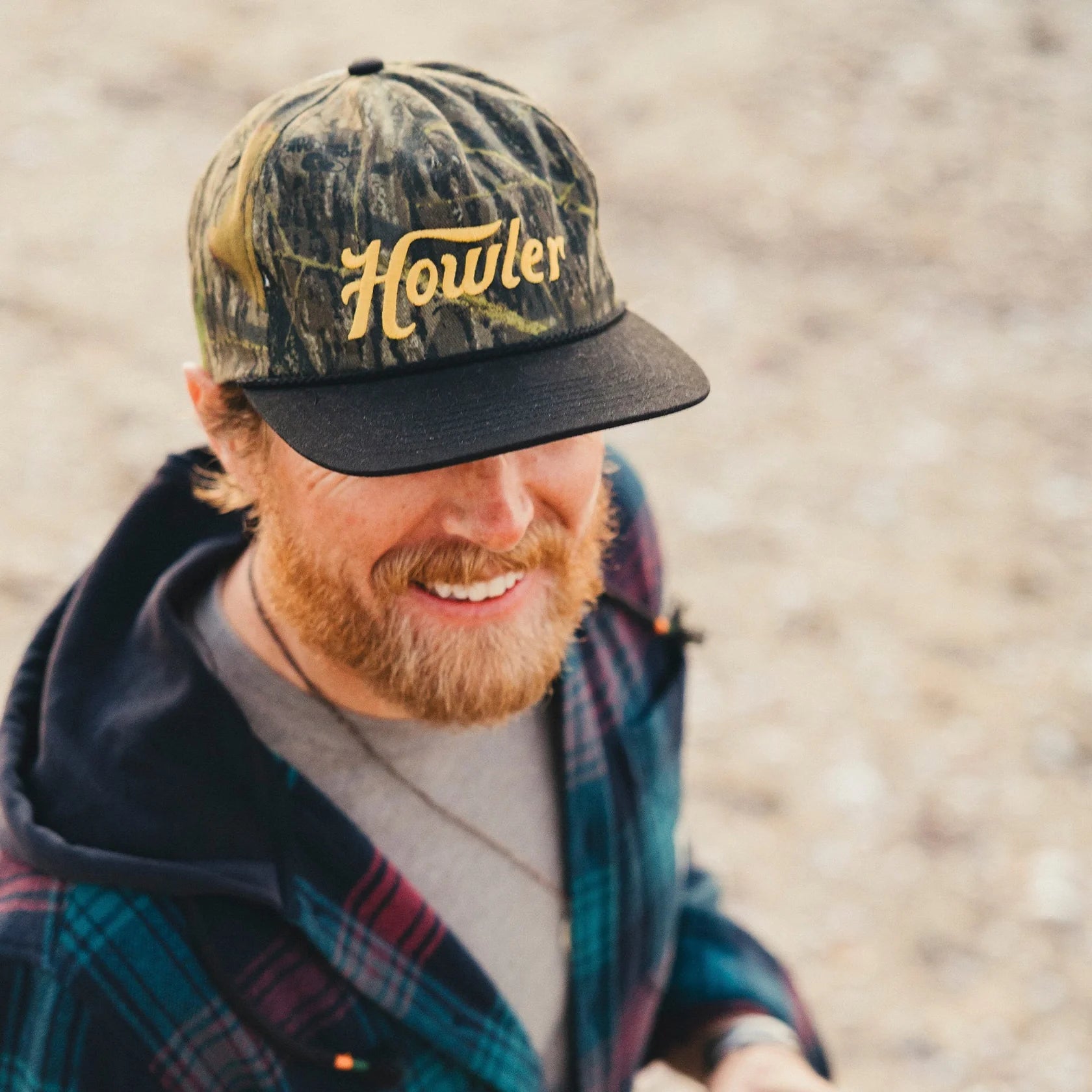 Howler Script Snapback - Mossy Oak Camo