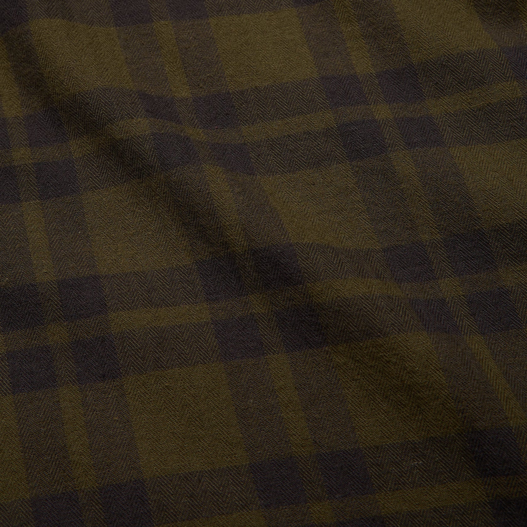 La Grange Lightweight Flannel - Cohen Plaid : Dark Olive