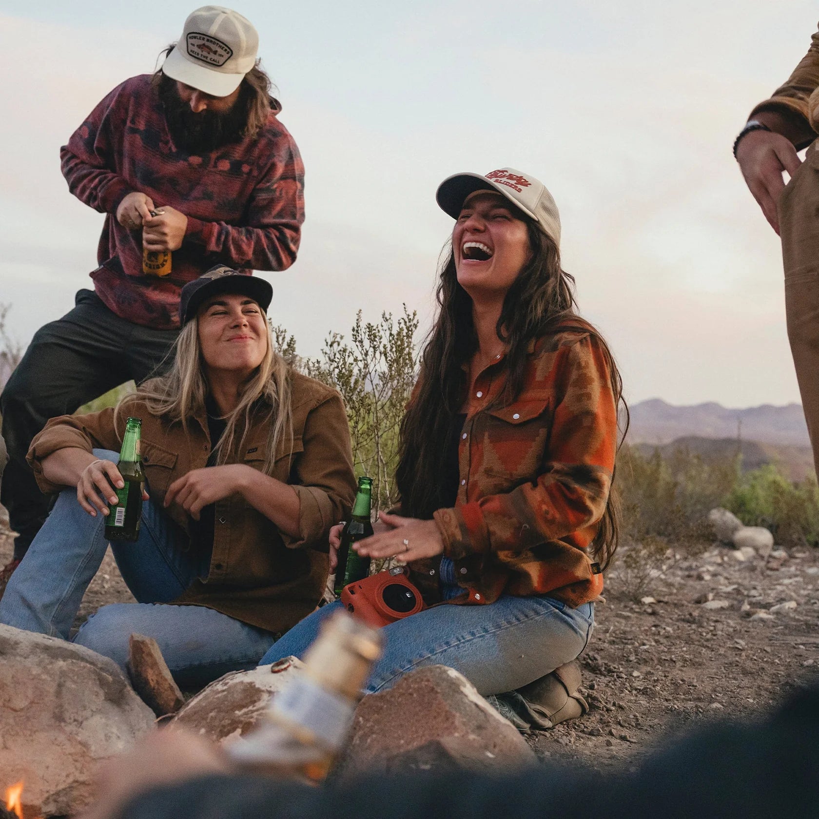 Sheridan Flannel - Mitla Motifs : Terracotta
