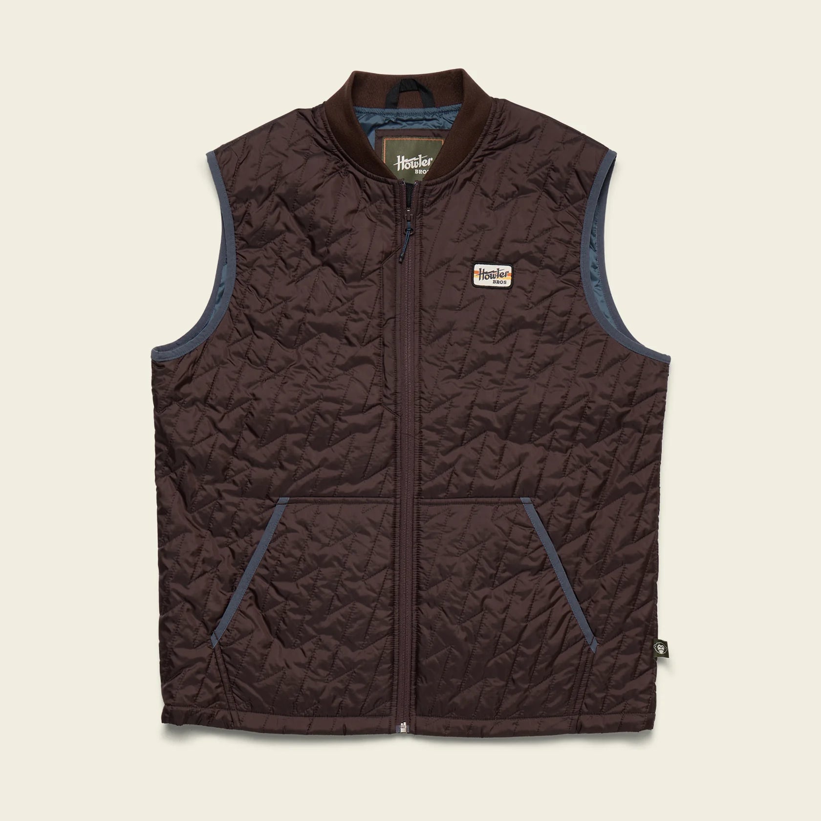 Voltage Quilted Vest - Bark
