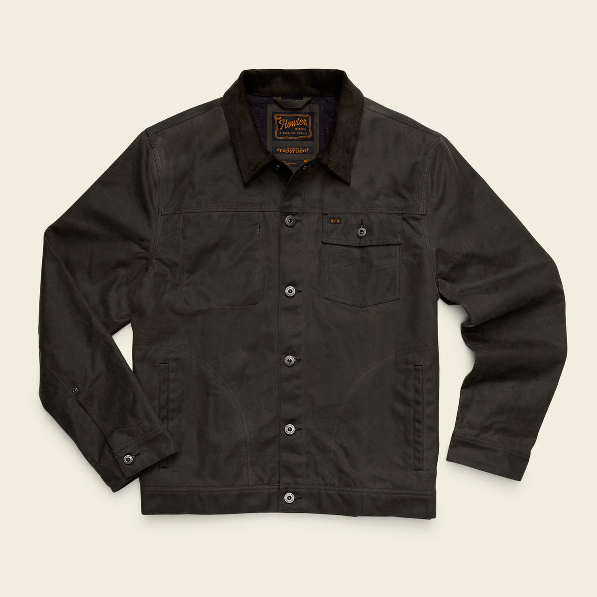 Waxed Depot Jacket - Bark
