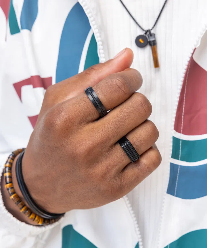 Navarch 6mm Ring Black | Black