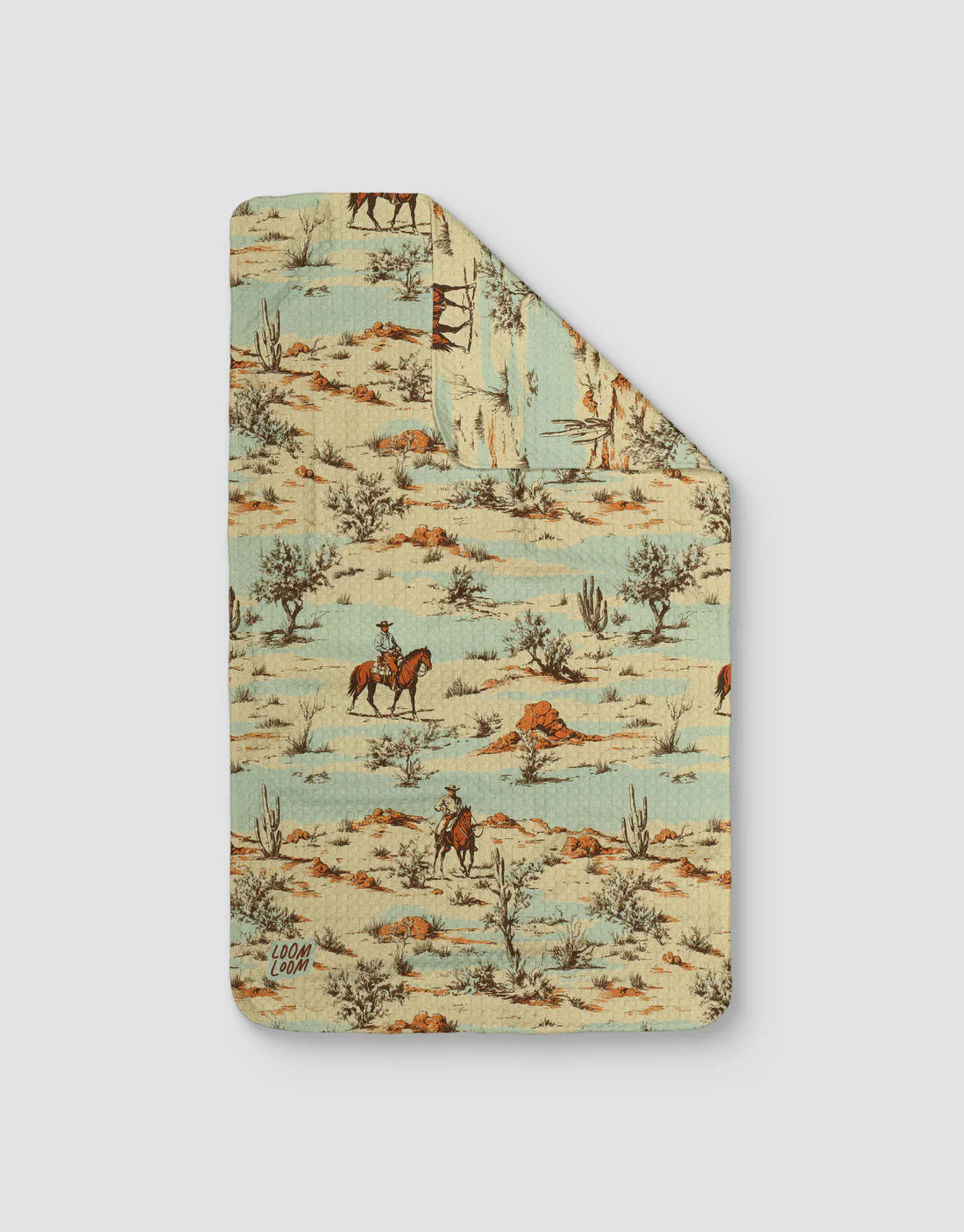 Double-Sided Tea Towel - Faded Desert