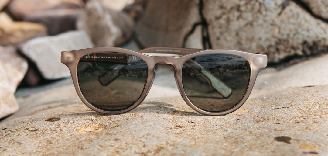 Francis ACTV: Matte Smoke // Elm Burl - G15 Polarized