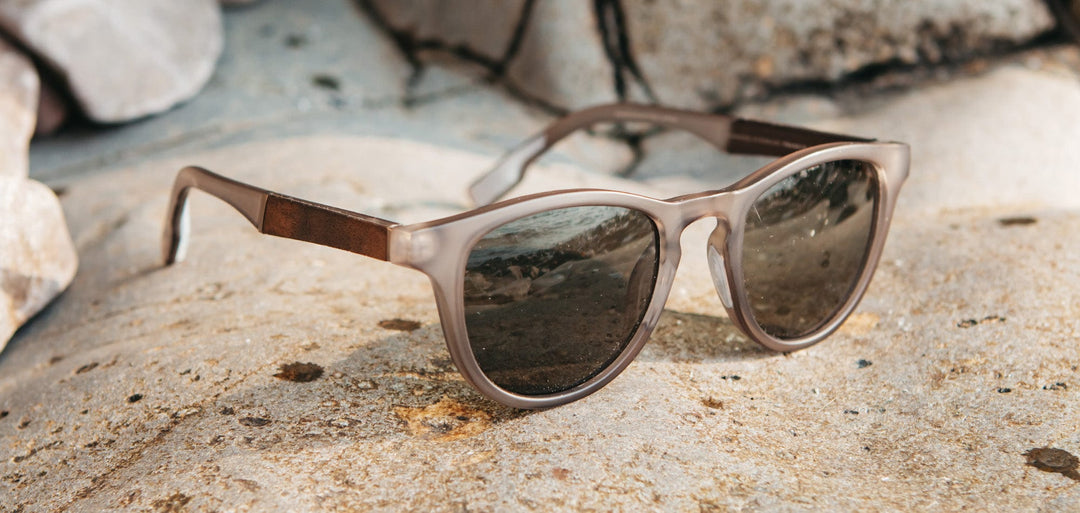 Francis ACTV: Matte Smoke // Elm Burl - G15 Polarized