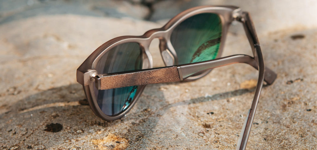 Francis ACTV: Matte Smoke // Elm Burl - G15 Polarized
