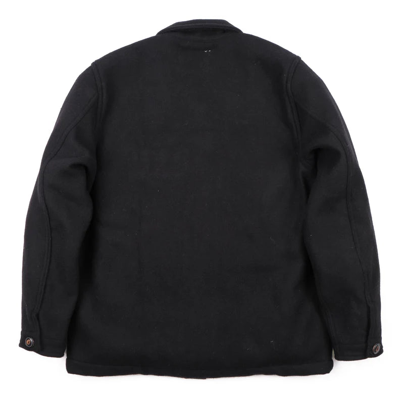 MIDWAY WOOL CPO BLACK