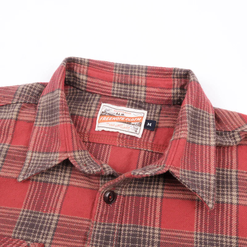 JEPSON DUSTY RED PLAID
