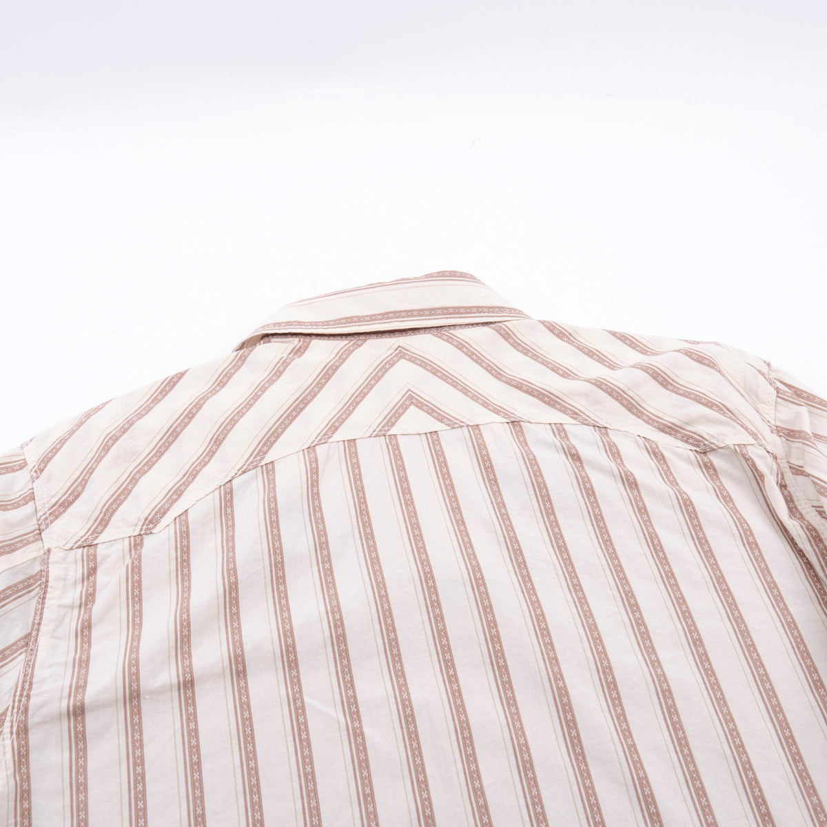 Calico S/S Brown Stripe