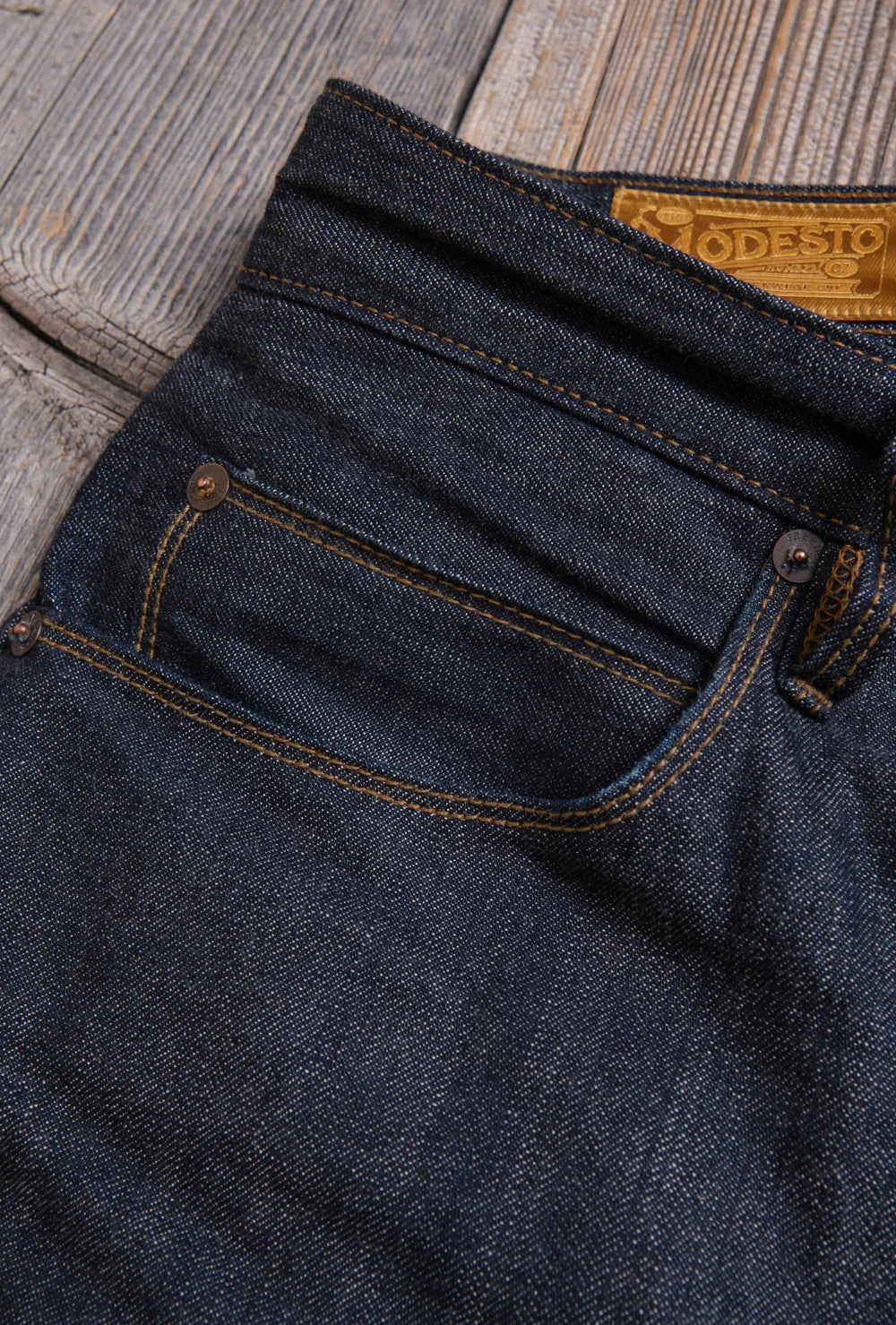 MODESTO STRAIGHT CUT 11 OUNCE DENIM