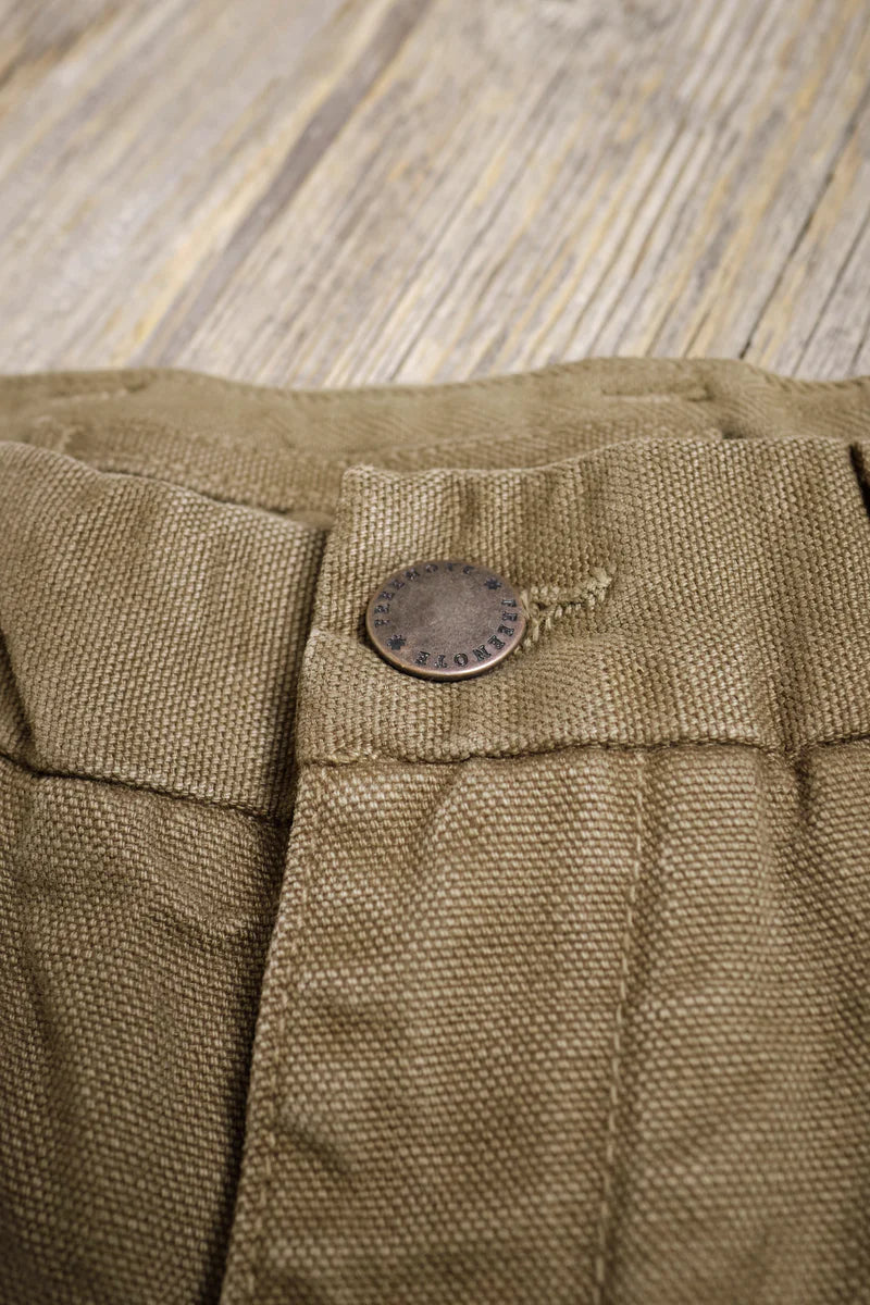 DECK PANT 14 OUNCE SLUB ARMY GREEN
