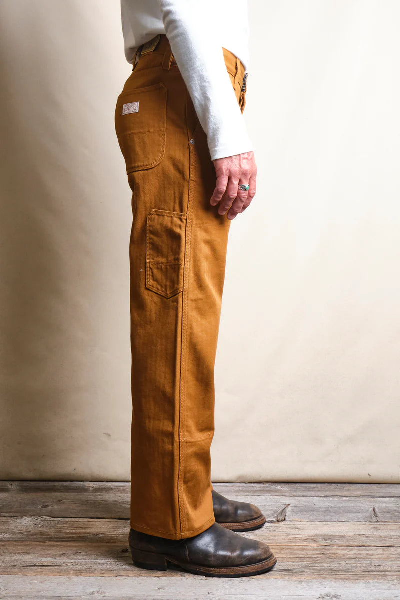 Ortega Pant 13 Ounce Rust Herringbone
