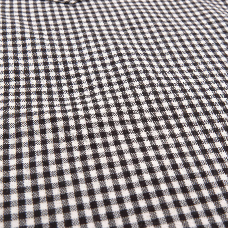 Bodie S/S-Black Gingham