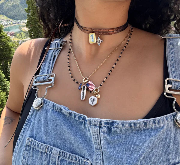 American Flag Charm