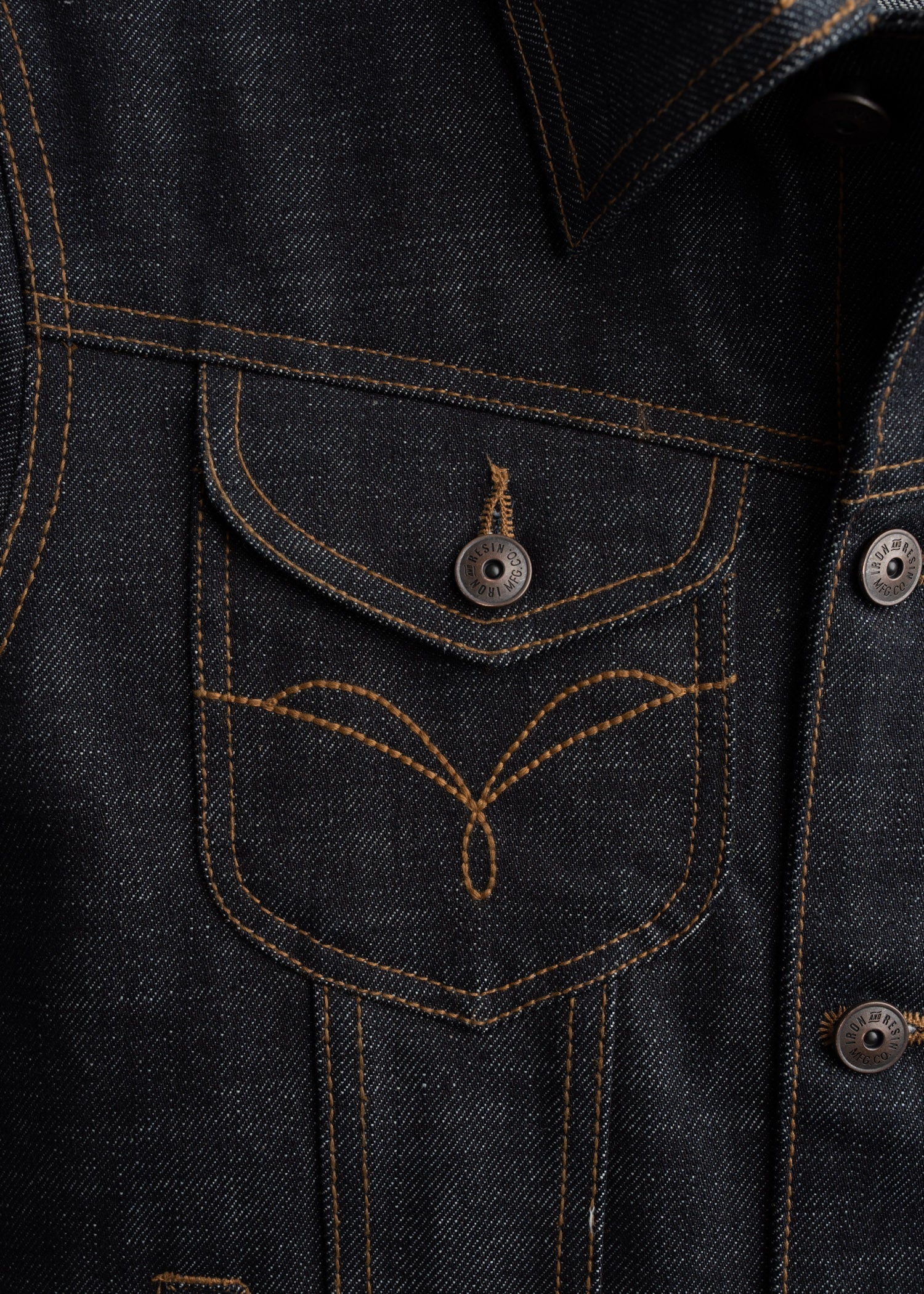 Denim Haymaker Jacket-Dark Wash Selvedge