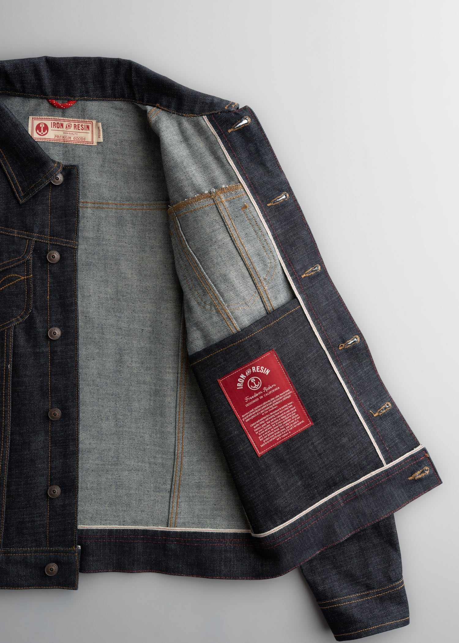 Denim Haymaker Jacket-Dark Wash Selvedge