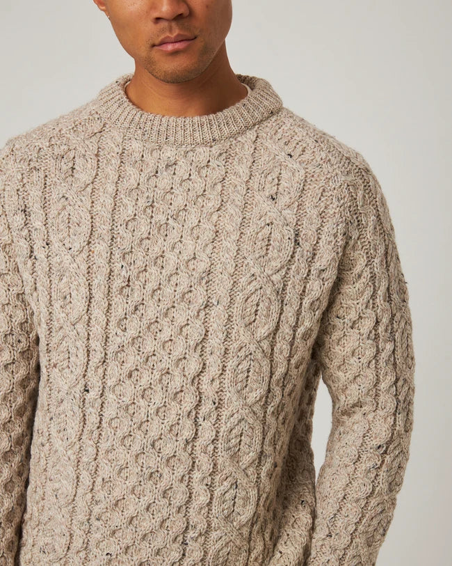 Hudson Aran Jumper - Skiddaw